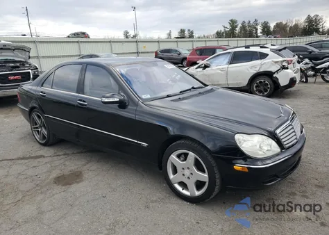 2004 Mercedes-Benz S 600 из США, поврежденный, VIN WDBNG76J24A430122